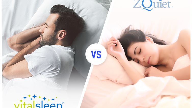 Choosing Between ZQuiet® and VitalSleep®: Which Anti-Snoring Solution Suits You Best?
