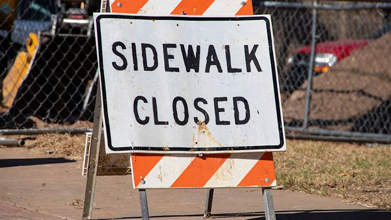 Essential Guide to Proper Placement of Sidewalk Closure Signs for Safety
